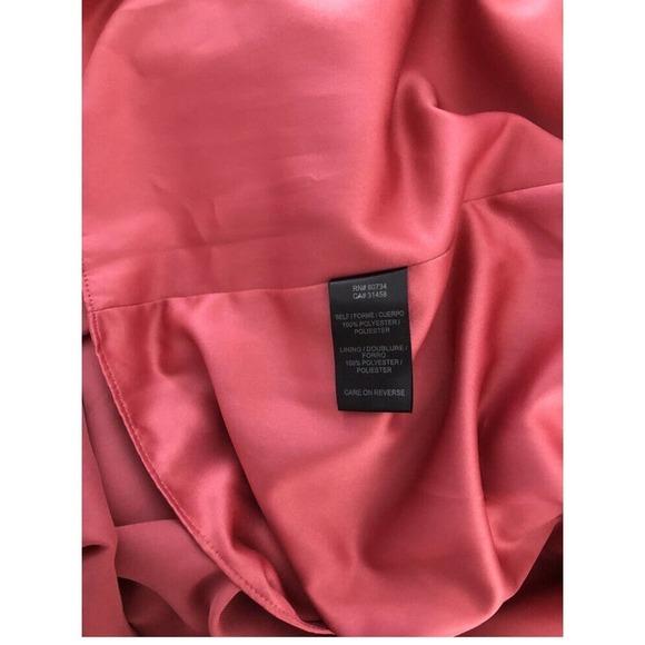 Max And Cleo Sleeveless Roses Detail Formal Dress 12 A-line Lined Open Zipper - Picture 5 of 7